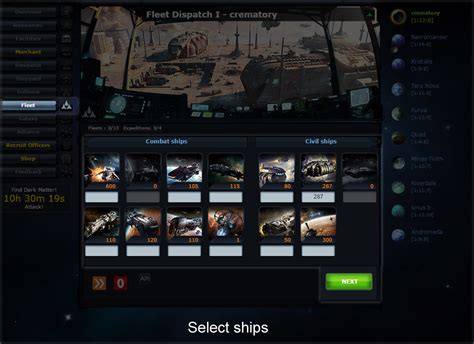 ogame simulateur expédition.